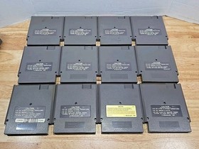 12 Nintendo NES Game Lot Popeye Metal Gear Kid Niki Zanac Donkey Kong Jackal