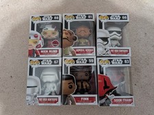 Star Wars The Force Awakens Funko Pop Lot Of 6 (New/Sealed)