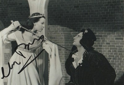 Claire Bloom handsigniertes 6x4 Zoll Richard III Foto Richard 3