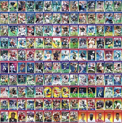 1990 SCORE FOOTBALL BASE/INSERT Cards Pick Your Player See Description