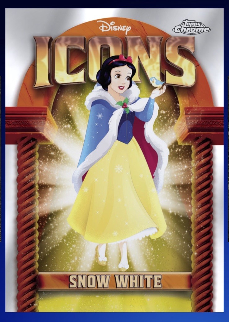 Snow White 2025 Topps Chrome Disney #DI-10 Disney Icons Price