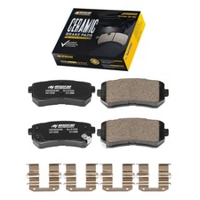 Rear Ceramic Brake Pad w/Hardware for 2010 - 2017 Hyundai Tucson 2.0L 2.4L EV