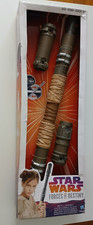 Star Wars Forces Of Destiny Rey Of Jakku Extendable Staff Toy - New
