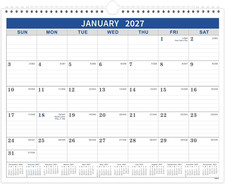 2027 Calendar - 2027 Wall Calendar, 18 Months Calendars 14.8'' X 11.5''
