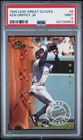 KEN GRIFFEY JR. 1995 leaf GREAT GLOVES #6 PSA 9 MINT Low Pop HOFer