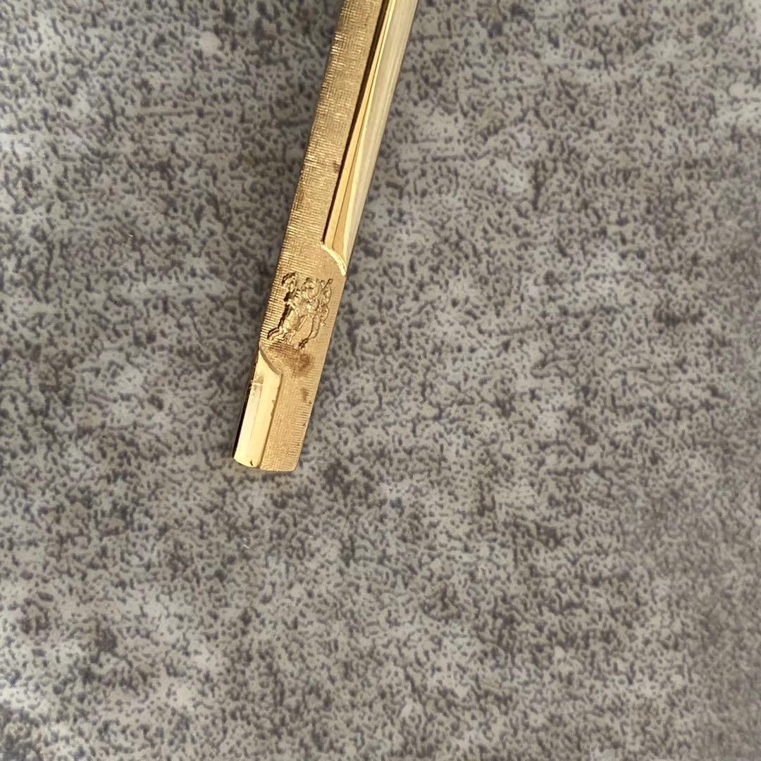 Burberry Knights Cufflinks Tie Clip Set Vintage Fashion Accessories Auth thumbnail 9