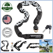 Heavy-Duty 7mm Steel Bicycle Lock - Maximum Theft Protection & Weather-Resistant