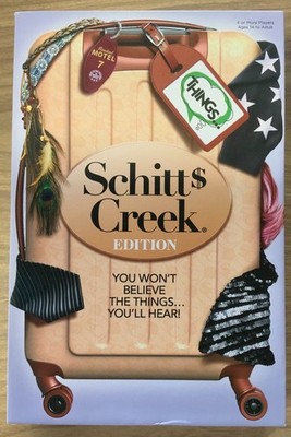 THINGS . . . Schitt s Creek Edition Board Game Play Monster Fun Party NEW SEALED