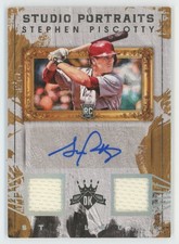 Stephen Piscotty 2016 Panini Diamond Kings Studio Portraits Auto /99 Jersey