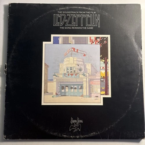 Led Zeppelin - Film The Song Remains The Same 33 RPM Vinyl LP SS 2-201 ‎