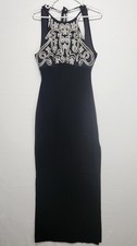 Zum Zum By Niki Livas Women's Elegant Velvet Dress Black Size 7-8