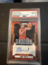 2024-25 Prizm Jamal Shead Choice Auto PSA 10 RC Rookie Sensational Sigs POP 2!!