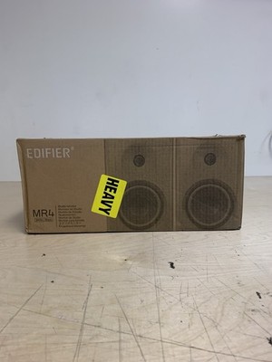Edifier MR4 4'' Powered Studio Monitor Speakers Pair - White