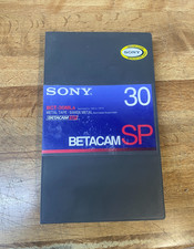 Sony BCT-30MLA Betacam SP 30 Metal Video Tape
