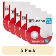 Transparent Tape 0.75 Inch x 1300 Inches Clear Adhesive Tape for Shipping