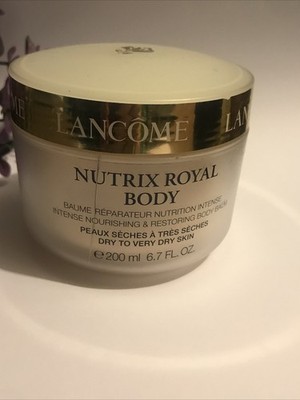 New Lancome Nutrix Royal Body Balm Cream 6.7oz Fulll size *Read*