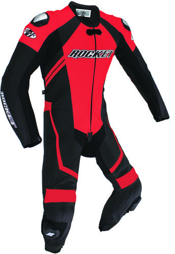 Joe Rocket Speedmaster 5.0 suit Red/White/Black 46 black Red 46 2050-0146 - Picture 1 of 4