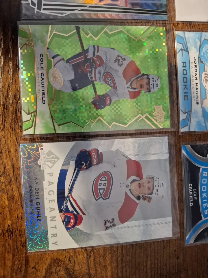 Montreal Canadiens Lot Of 8 Cards As Pictured **Combine Ship ** - Image 2 of 4