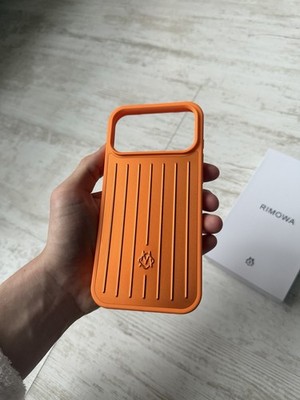 Authentic RIMOWA iPhone 17 Pro  Orange Aluminium Phone Case us