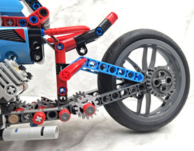 LEGO Technic Street Motorcycle 42036 Retired Set - No Instruction Book, READ