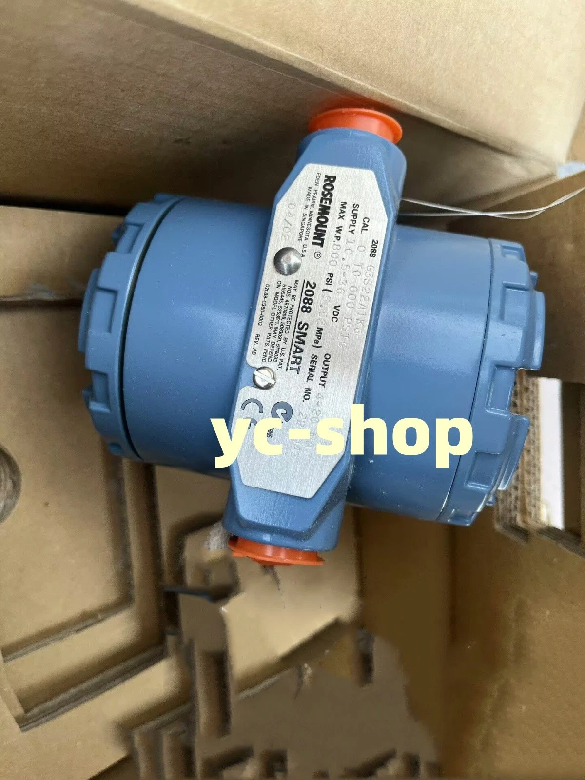 New ROSEMOUNT 2088G3S22A1K6 Pressure transmitter Fast shipping via