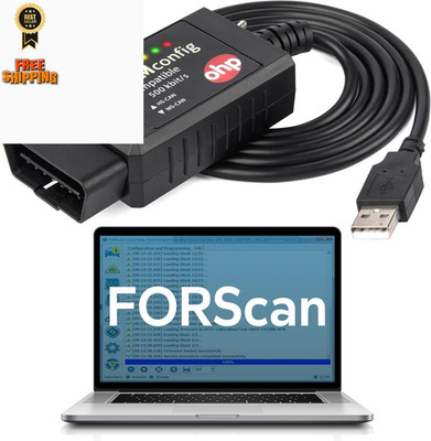OHP FORScan ELM327-based OBD2 to USB Diagnostic Scan Tool with MS-Can/HS-Can... 