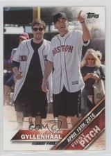2016 Topps Update First Pitch Jake Gyllenhaal Jeff Bauman #FP-2 07i7