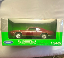 Welly Nex Models 124-27 1969 Pontiac Gto Diecast Car Red Unopened Box