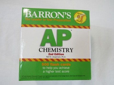 Barron's 2nd Edition AP Chemistry Flash Cards - 500 Cards