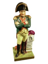 C. 19th Century Ceramic Figurine of Napoleon with a Legend of His Life Span
