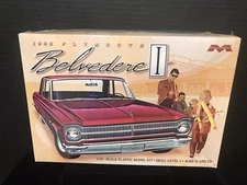 MOEBIUS 1218 1965 PLYMOUTH BELVEDERE I MODEL KIT-NIB-1/25 SCALE