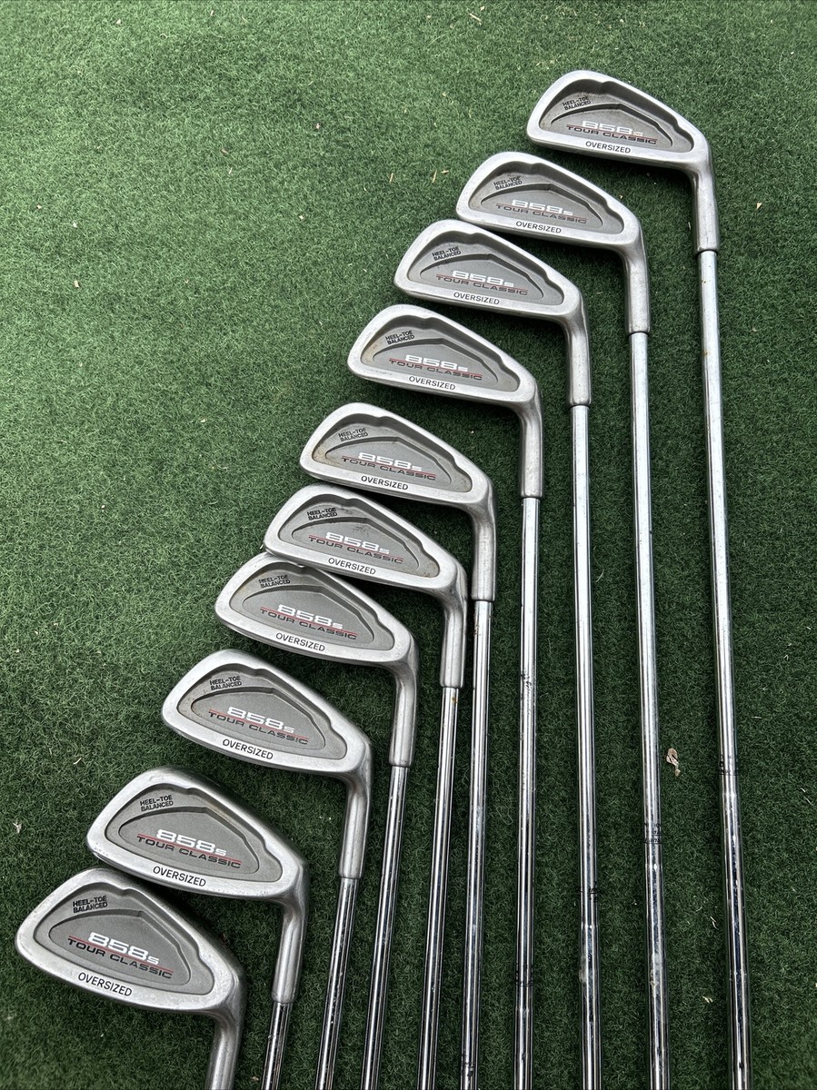 セット2 k Tour Classic 858s 2-SW Men's Iron Set Oversized Regular Steel Flex