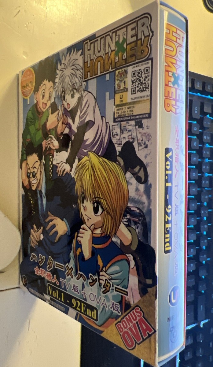 Hunter X Hunter - Complete Series Dvd Region 3 - Vol 1 To 92 & OVA