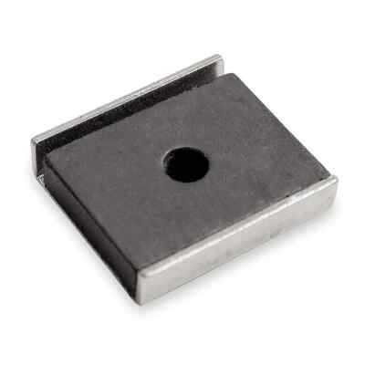 10 pcs WESTWARD GRAINGER Encased Channel Magnet 1'' x 7/8'' 0.25'' 5 lbs Pull 3DYC8