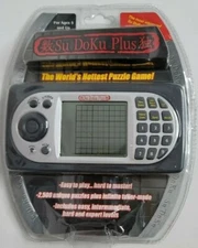 SUDOKU PLUS Electronic Game NEW SEALED Handheld Su Doku 2500 Unique Puzzles