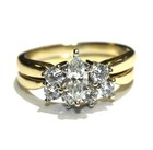 GIA certified 14k yellow gold 1.09ct marquise diamond engagement wedding ring 6g — photo 6