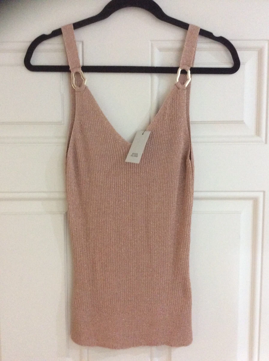 Rose gold vest top store