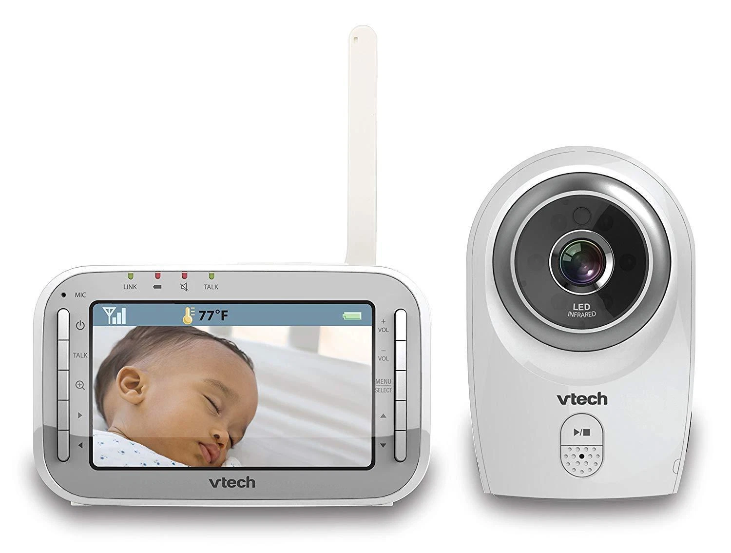 NEW VTech VM341 Safe & Sound Wirelss Day/Night Video Baby Monitor - 1000ft Range