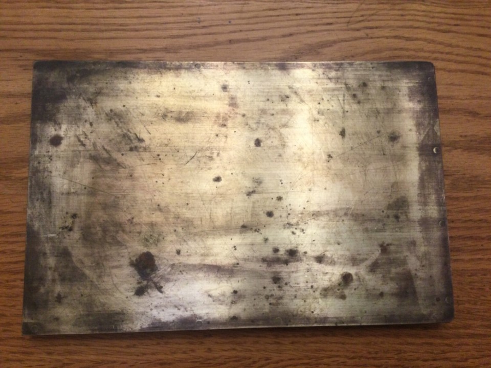 LETTERPRESS PRINTING GALLEY TRAY BRUCE TYPE FOUNDRY PRE 1900 SOLID