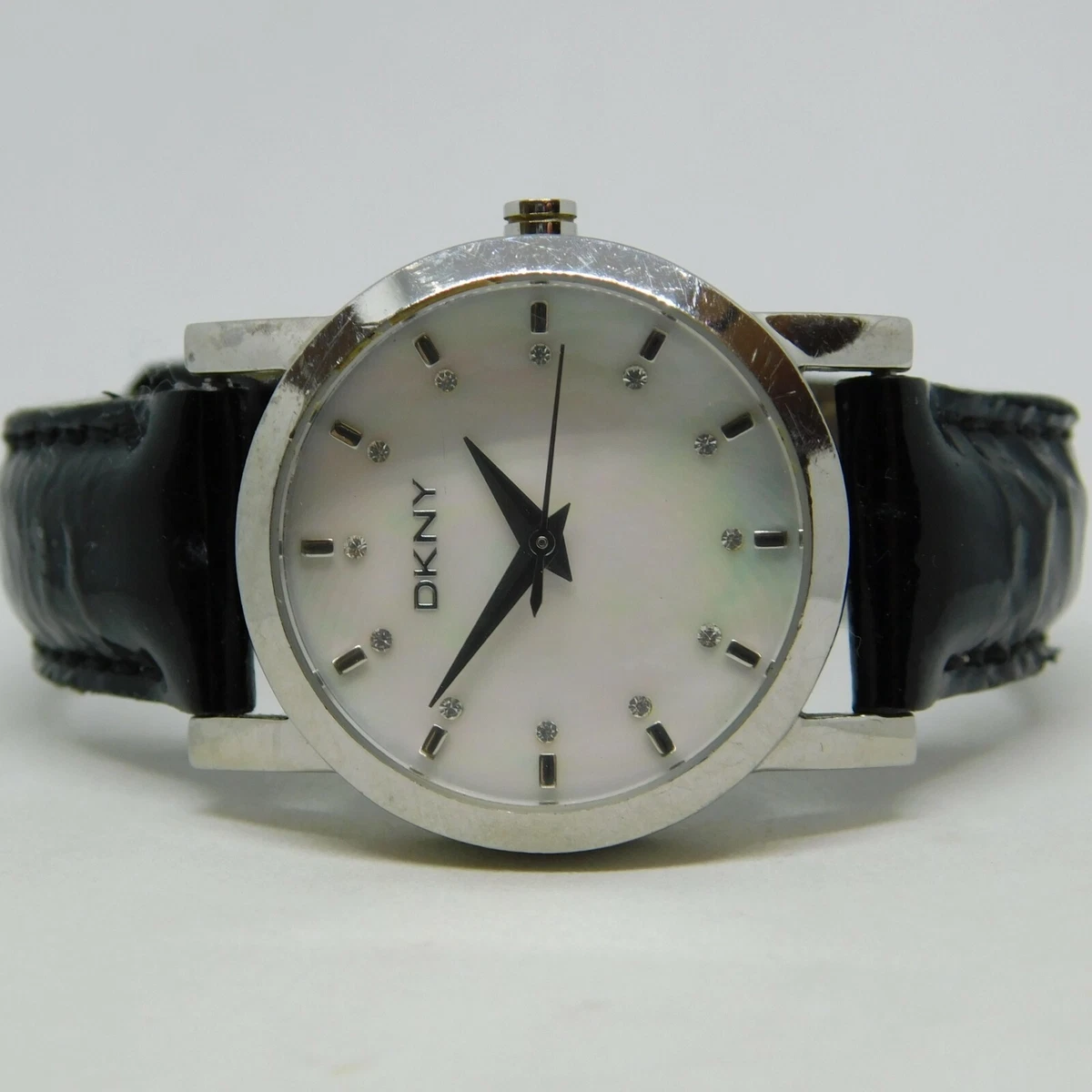 DKNY Women Watch Circa 1989 Donna Karan New York Black Leather Strap NY-2765 OS‎ Dkny Donna Karan New York NY6646 - Soho Watch • Watchard.com main image 3