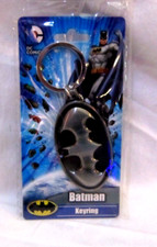 Batman All Brass metallic Key Chain Key Ring by DC Comics-Brand New