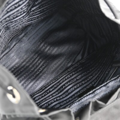 Prada Black Nylon Backpack 1BZ811 P/110 143641 | eBay display picture 1