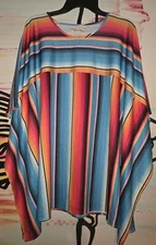 Southern Stitch Oversized Blouse Southwestern Botique Size L 