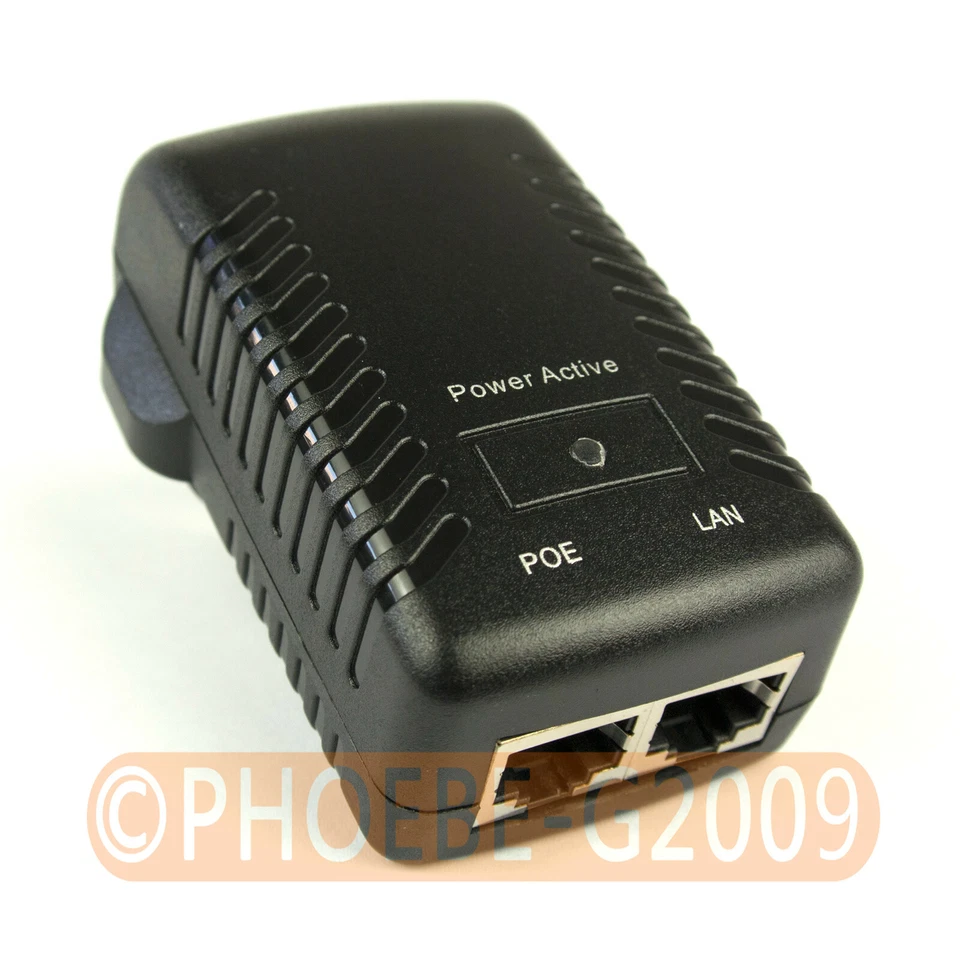 Gigabit 24V PoE Injector Adapter Ubiquiti UAP AC LR LITE POE-24 12W-G 24W-G 7W-G - Image 2 of 4