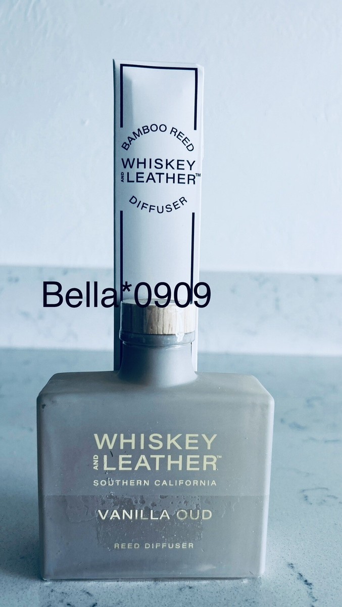 Whiskey & Leather~VANILLA OUD~ Bamboo Reed diffuser 100ML