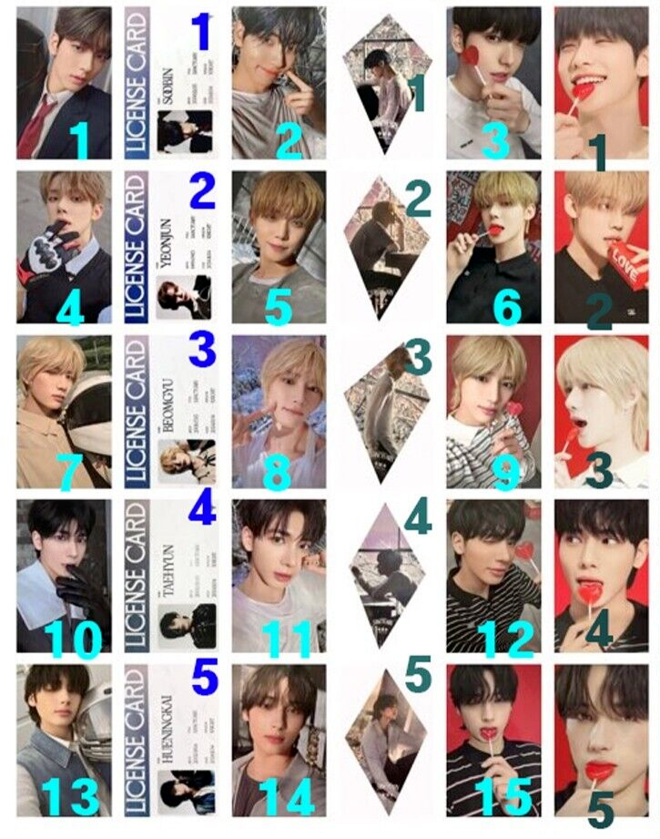 TXT - 7th Mini Album The Star Chapter : SANCTUARY PHOTO CARD