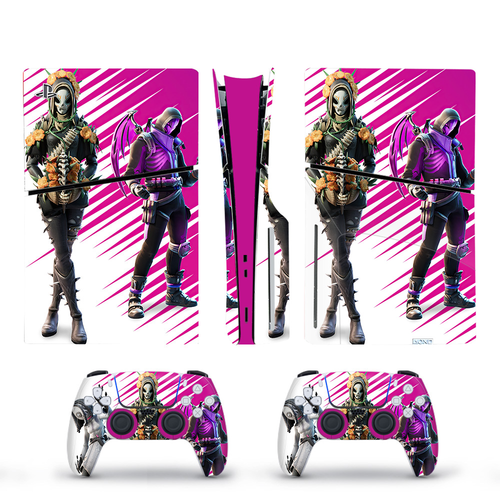 Fortni PS5 Slim Disk Skin Sticker Decal Aufkleber Wrap Vinyl Playstation 5 Slim - Bild 12 von 19