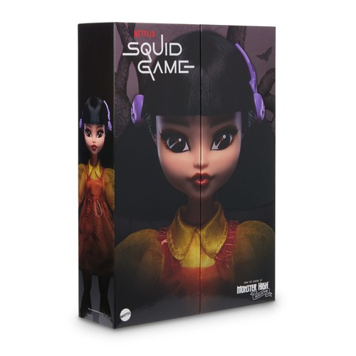 MONSTER HIGH Skullector Squid Game Young-Hee Doll MATTEL CREATIONS *RAR* HYV95 - Bild 9 von 12
