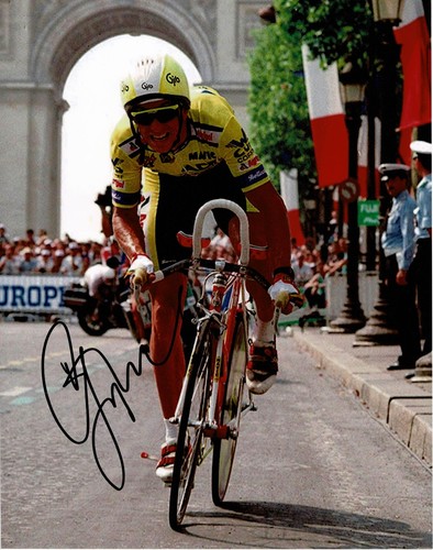 Greg LeMond Signed 11X14 Photo TOUR DE FRANCE Genuine Signature AFTAL COA (A) - 第 1/1 張圖片