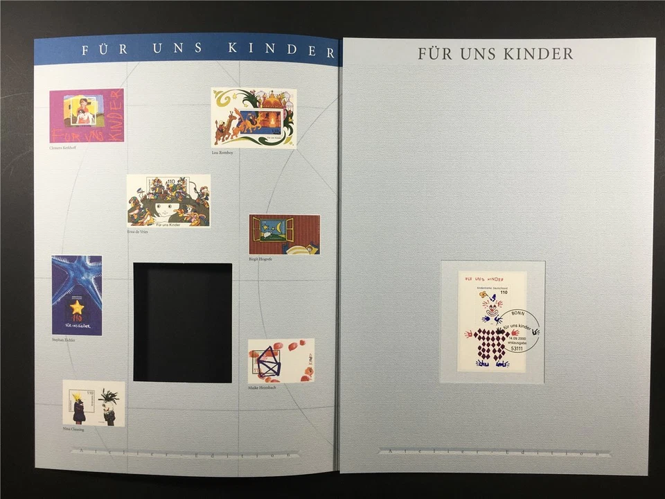 GERMANY ART-EDITION 2000/30 BLOCK 53 ZIRKUS CLOWN CIRQUE CIRCUS - Image 2 of 4